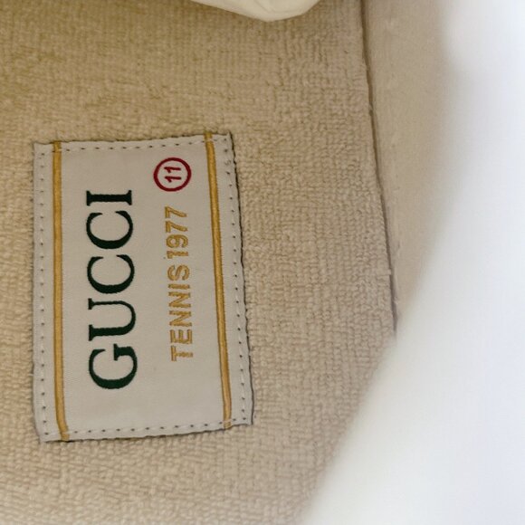 Gucci TENNIS 1977 TRECK HIGH GG JACQUARD SNEAKER Interlocking Mens UK 11 US 11.5 - Picture 16 of 16